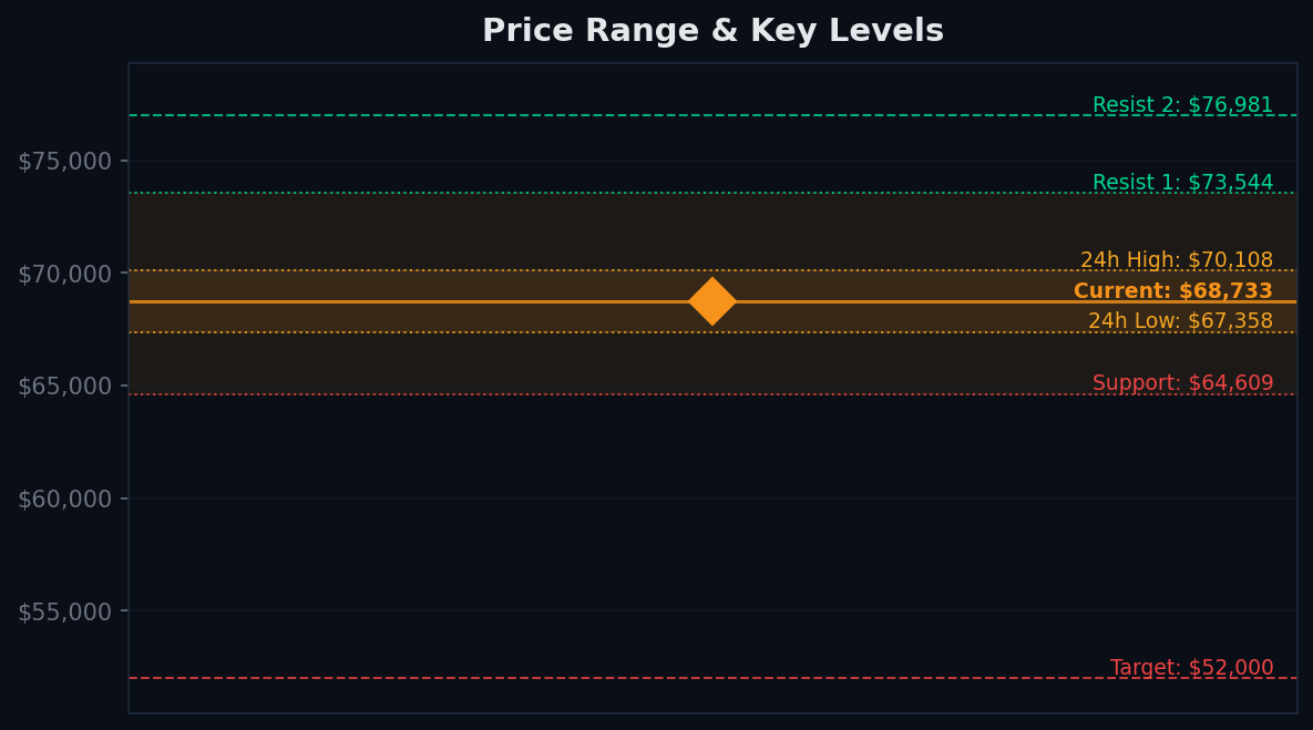 Price range chart