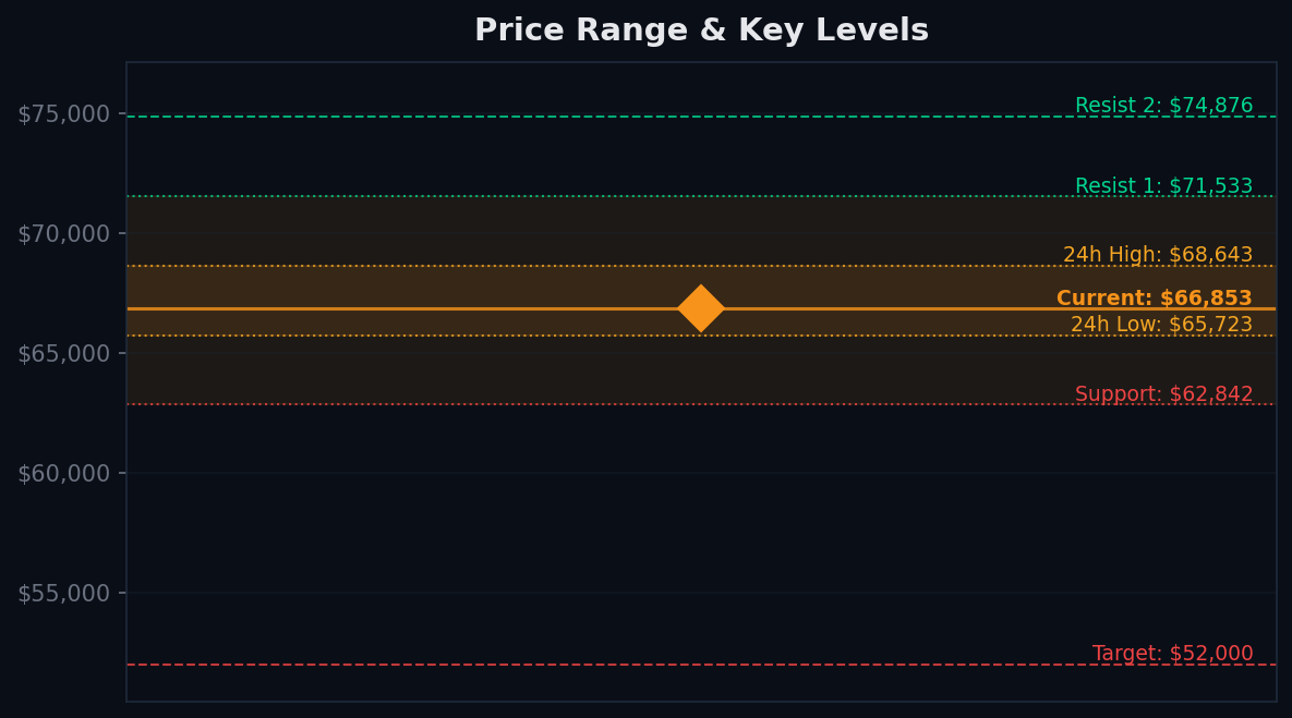 Price range chart