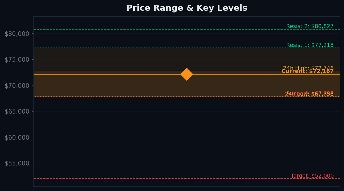 Price range chart